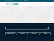Tablet Screenshot of maconbibb.us